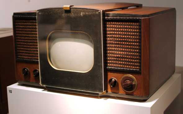 One of the first television